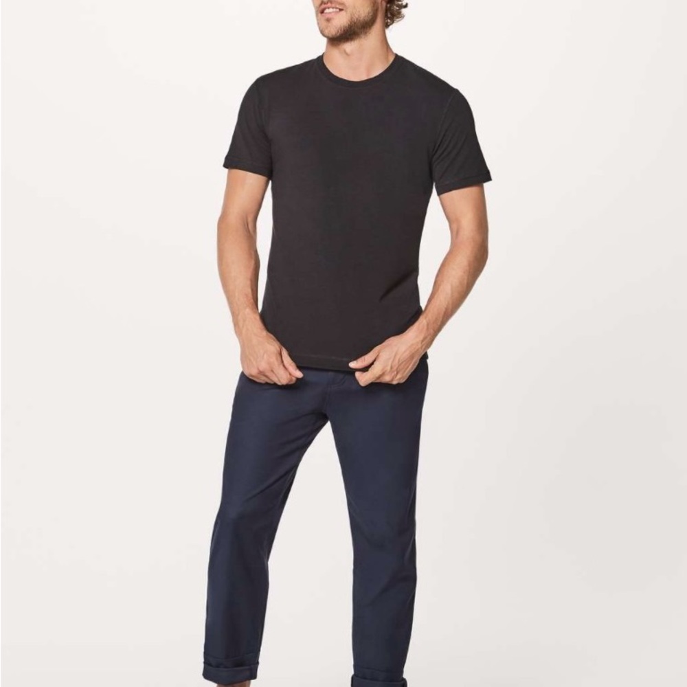 Lululemon Men’s 5 Year Basic T-Shirt *2 Pack - Black/Black